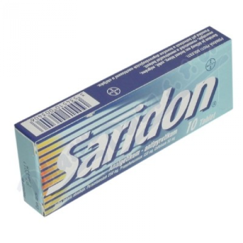 Самая низкая цена Саридон 10 (шт). Купить Саридон цена