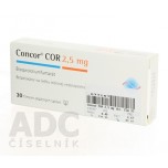 Конкор Кор (Concor Cor) 2.5 мг, 30 таблеток