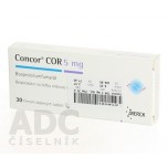 Конкор Кор (Concor Cor) 5 мг, 30 таблеток