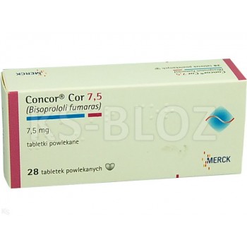 Конкор Кор (Concor Cor) 7.5 мг, 28 таблеток