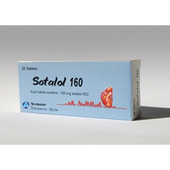 Соталол (Sotalol) 160 мг, 20 таблеток