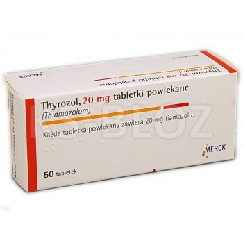 Тирозол (Thyrozol) 20 мг (50 шт)