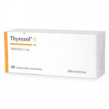 Тирозол (Thyrozol) 5 мг (50 шт)