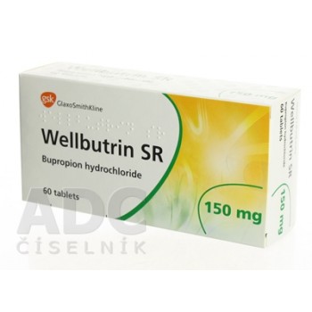 Велбутрин SR (Wellbutrin) 150 мг, 60 таблеток