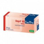 Амприл HD (Ampril) 5 мг + 25 мг (30 табл)