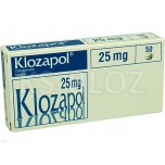 Клозапол (Klozapol) 25 мг, 50 таблеток