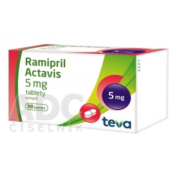 Раміприл (Ramipril) 5 мг, 98 таблеток