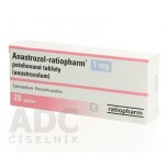 Анастрозол Ратиофарм 1мг (28 шт)