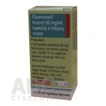 Флуороурацил (Фторурацил) Аккорд 50 мг/мл (500 мг) по 10 мл, 1 флакон