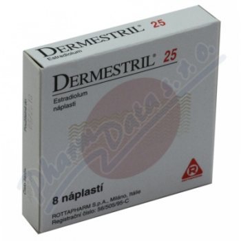 Дерместрил пластир 25 мг (8 шт)