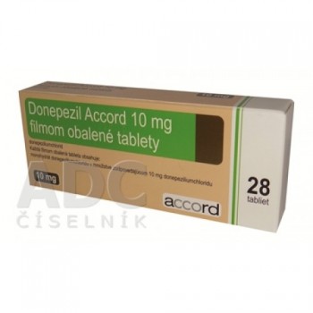 Донепезил (Donepezil) Аккорд 10 мг, 28 таблеток