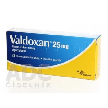 Вальдоксан 25 мг, 28 таблеток
