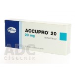 Аккупро (Accupro) 20 мг, 30 таблеток