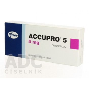 Аккупро (Accupro) 5 мг, 30 таблеток