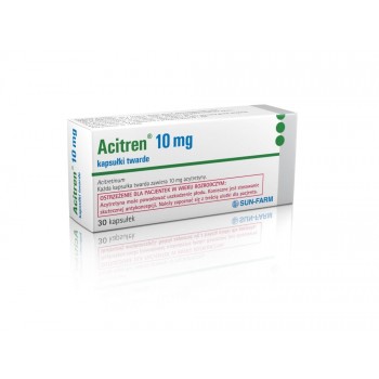 Ацитрен (Acitren) 10 мг, 30 капсул