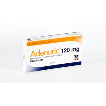 Аденурік (Adenuric) 120 мг, 28 таблеток