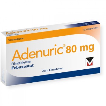 Аденурік  (Adenuric) 80 мг, 28 таблеток