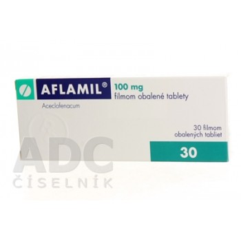 Афламіл (Aflamil) 100 мг, 30 таблеток