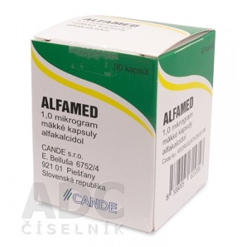 Альфамед (Alfamed) 1 мкг, 90 капсул