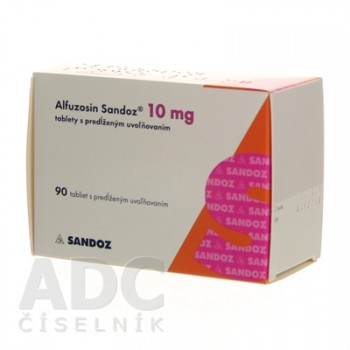 Алфузозин (Alfuzosin) Sandoz 10 мг, 90 таблеток