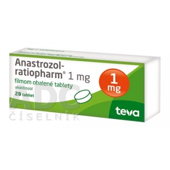 Анастрозол Ратіофарм 1 мг, 28 таблеток