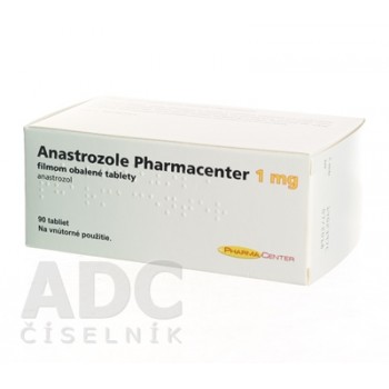 Анастрозол Pharmacenter 1 мг, 90 таблеток