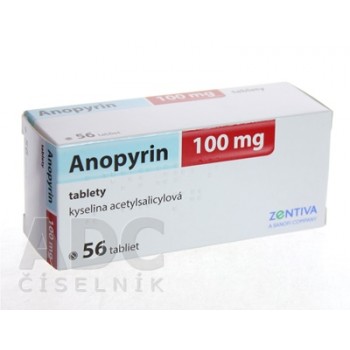 Анопірин (Anopyrin) 100 мг, 56 таблеток