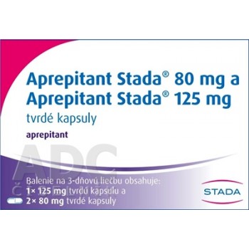 Апрепітант STADA 125 мг №1 + 80 мг №2, 3 капсули