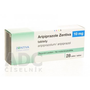 Арипіпразол (Aripiprazole) Zentiva 10 мг, 28 таблеток