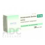 Арипіпразол (Aripiprazole) Zentiva 15 мг, 28 таблеток