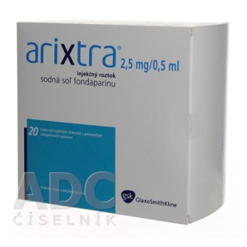Арикстра (Arixtra) 2.5 мг/0.5 мл розчин д/ін шприц, №20
