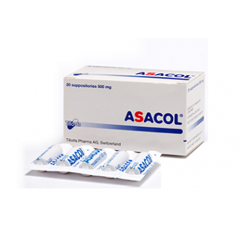 Асакол (Asacol) свічки 500 мг, 20 шт