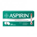 Аспірин (Aspirin) 500 мг, 10 таблеток