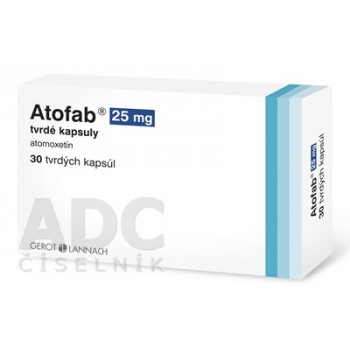 Атофаб (Atofab) 25 мг, 30 капсул
