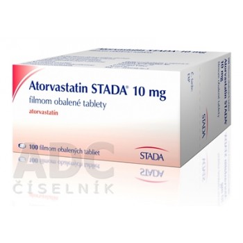 Аторвастатин СТАДА 10 мг, 100 таблеток