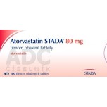 Аторвастатин СТАДА 80 мг, 100 таблеток