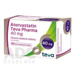 Аторвастатин Тева Фарма 40 мг, 90 таблеток