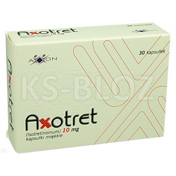 Аксотрет (Axotret) 10 мг, 30 капсул