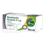 Бетагістин (Betahistin) Actavis 8 мг, 100 таблеток