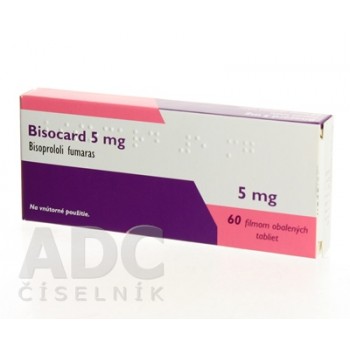 Бісокард (Bisocard) 5 мг, 60 таблеток