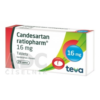 Кандесартан (Candesartan) ratiopharm 16 мг, 28 таблеток