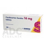 Кандесартан Sandoz 16 мг, 28 таблеток