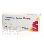 Кандесартан Sandoz 16 мг, 90 таблеток