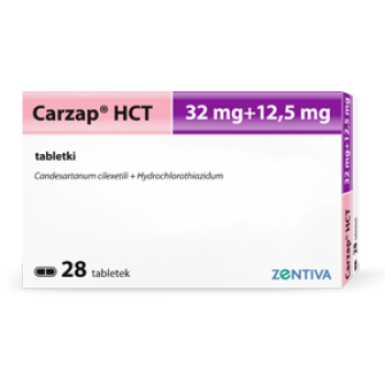 Карзап HCT (Carzap) 32 мг/12.5 мг, 28 таблеток