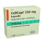 Селлсепт (Мофетил мікофенолат) 250 мг, 100 капсул