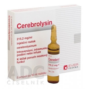 Церебролізин (Cerebrolysin) 10 мл, 5 ампул