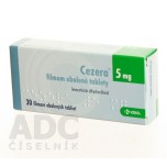 Цезера (Cezera) 5 мг, 30 таблеток