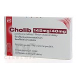 Холіб (Cholib) 145 мг/40 мг, 30 таблеток