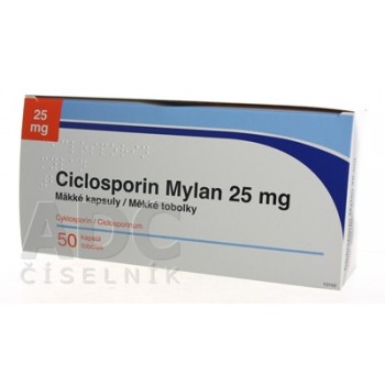 Циклоспорин Mylan 25 мг, 50 капсул