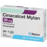 Цинакальцет Mylan 30 мг, 28 таблеток